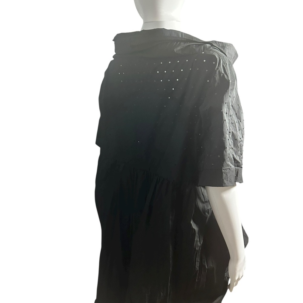 Kozan Black Top Lazer Cut Tunic Modern Women’s XL - Picture 3 of 8